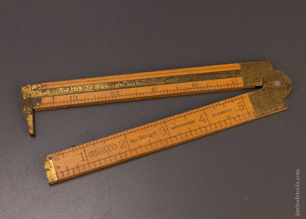 12 Inch STANLEY No. 36 1/2R Caliper Rule - 107331