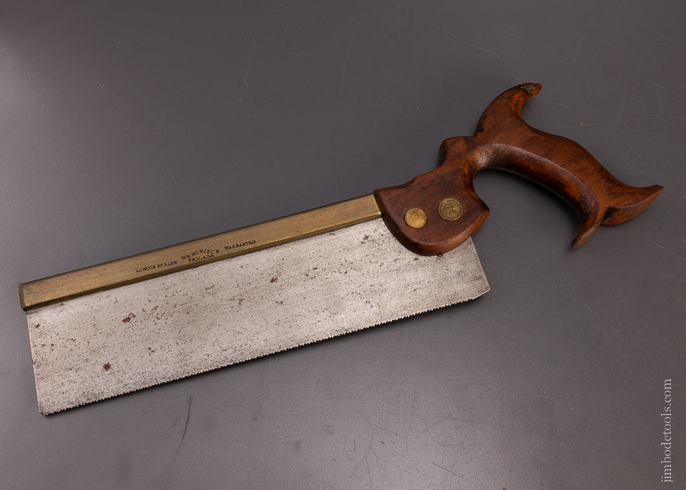 WM. McNIECE PHILADA Brass Back Dovetail Saw - 107359