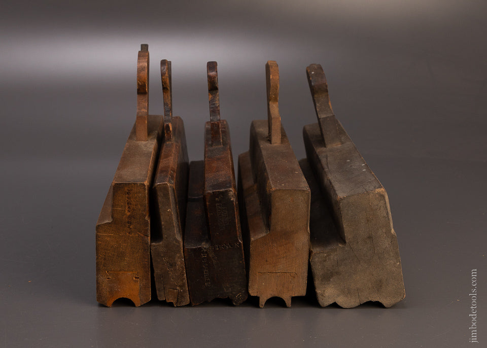 5 Assorted Good User Moulding Planes - 107373