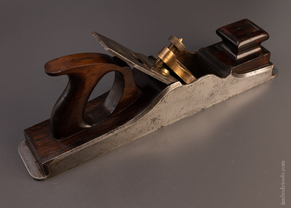 Fine MATHIESON Rosewood Stuffed Dovetailed Steel Infill Plane 15 1/2 Inch - 107377