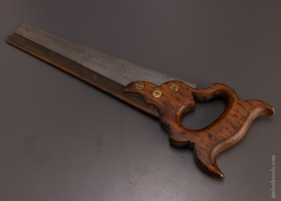 “WM. McNIECE PHILAD” Triple Cove Back Saw - 107383