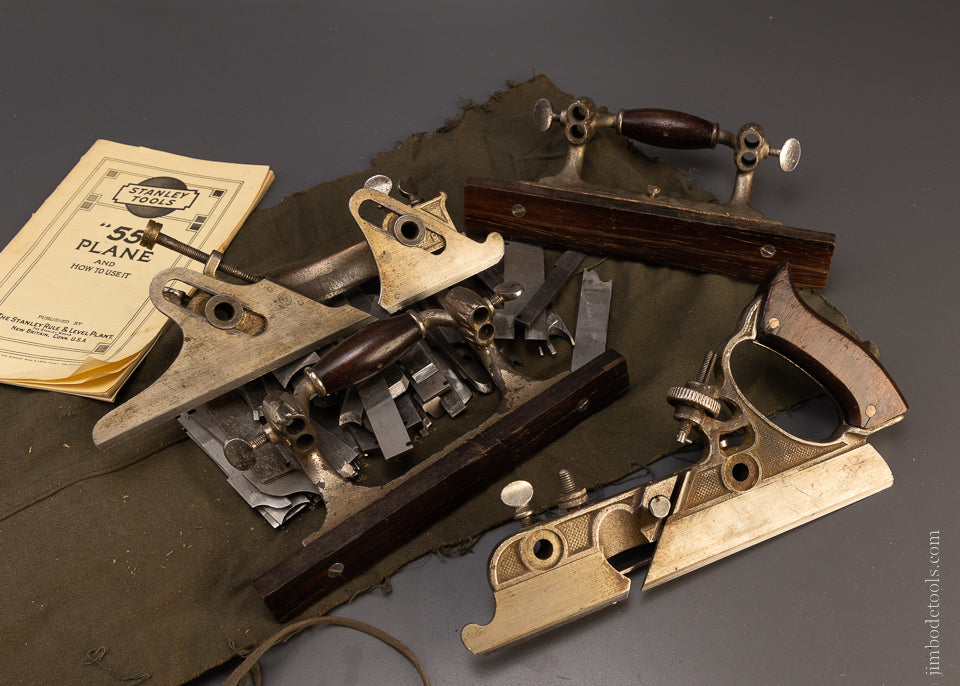 Excellent User STANLEY No. 55 Combination Plane - 107415