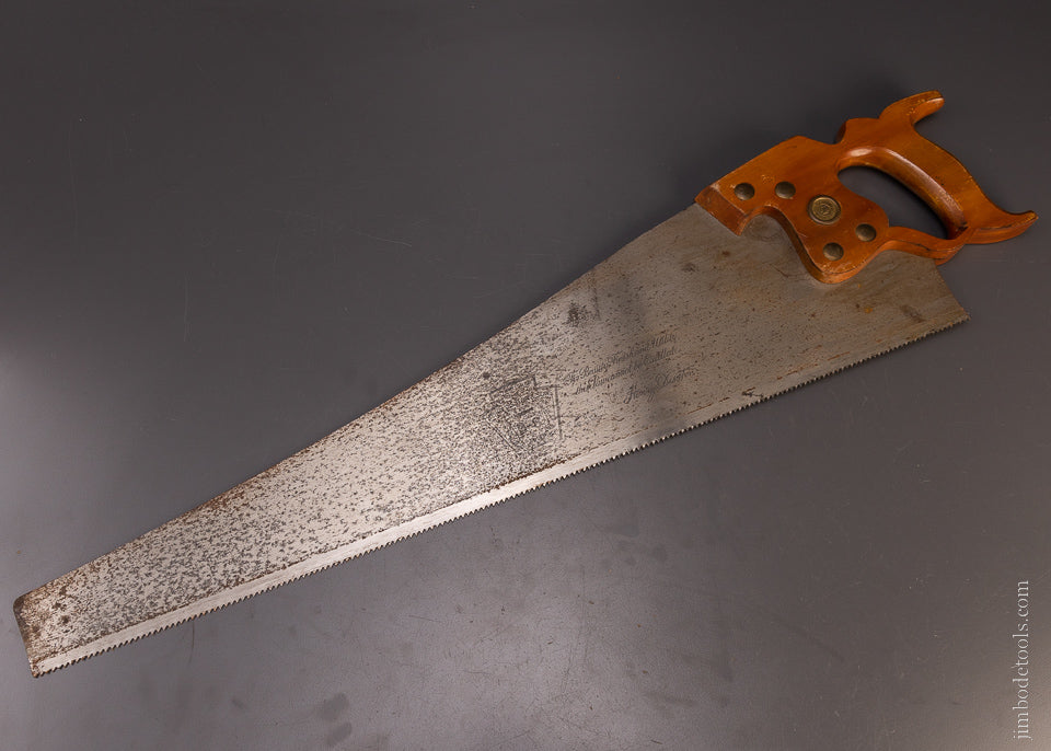 Nasty Sharp DISSTON D-8 Hand Saw - 107432