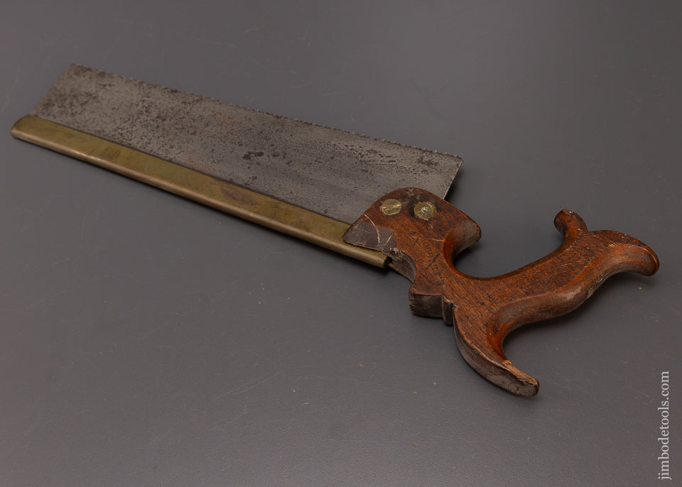 Rare BALDWIN HILL & CO. NEW YORK Back Saw - 107443