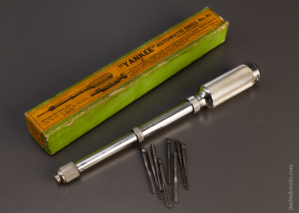 YANKEE No. 41 Automatic Drill with TAG Mint in Original Box - 107461