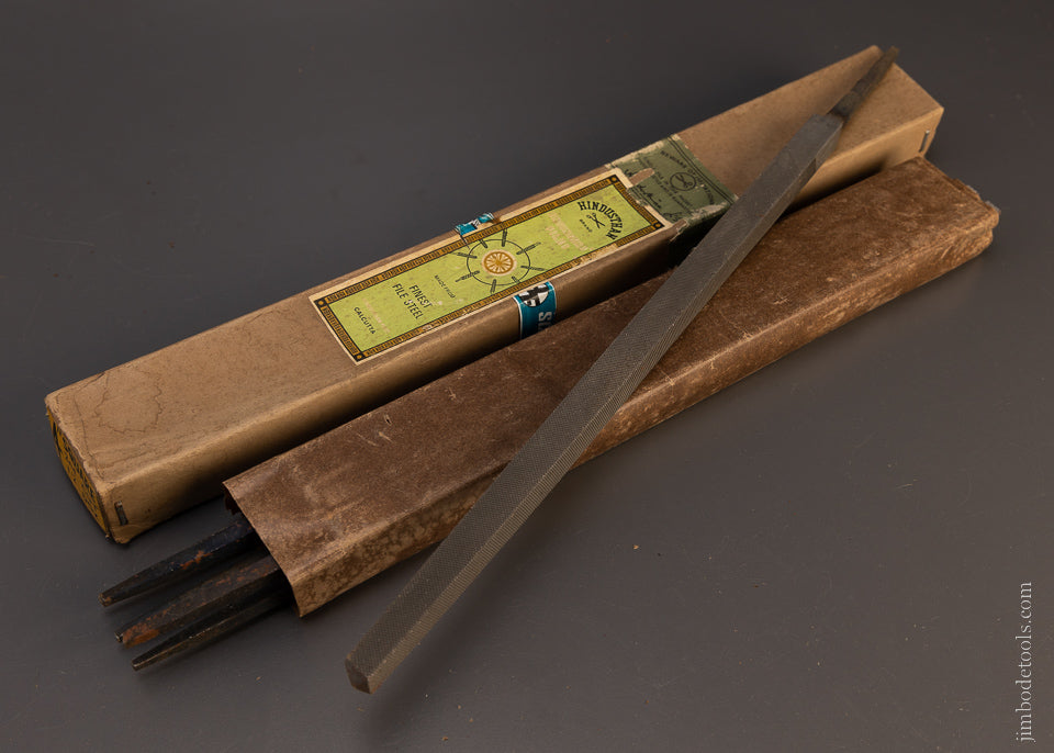 Full Box 14 Inch Square Coarse Files 1/2 Doz. - 107474