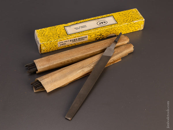 Full Box One Dozen Fine 6 Inch Mill Files - 107490