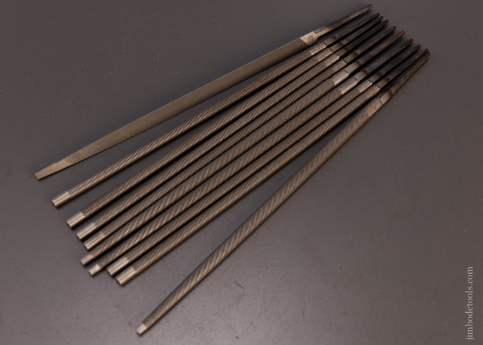 Nicholson Chisel File 10 Assorted NICHOLSON Files New Unused - 107491 – Jim Bode Tools