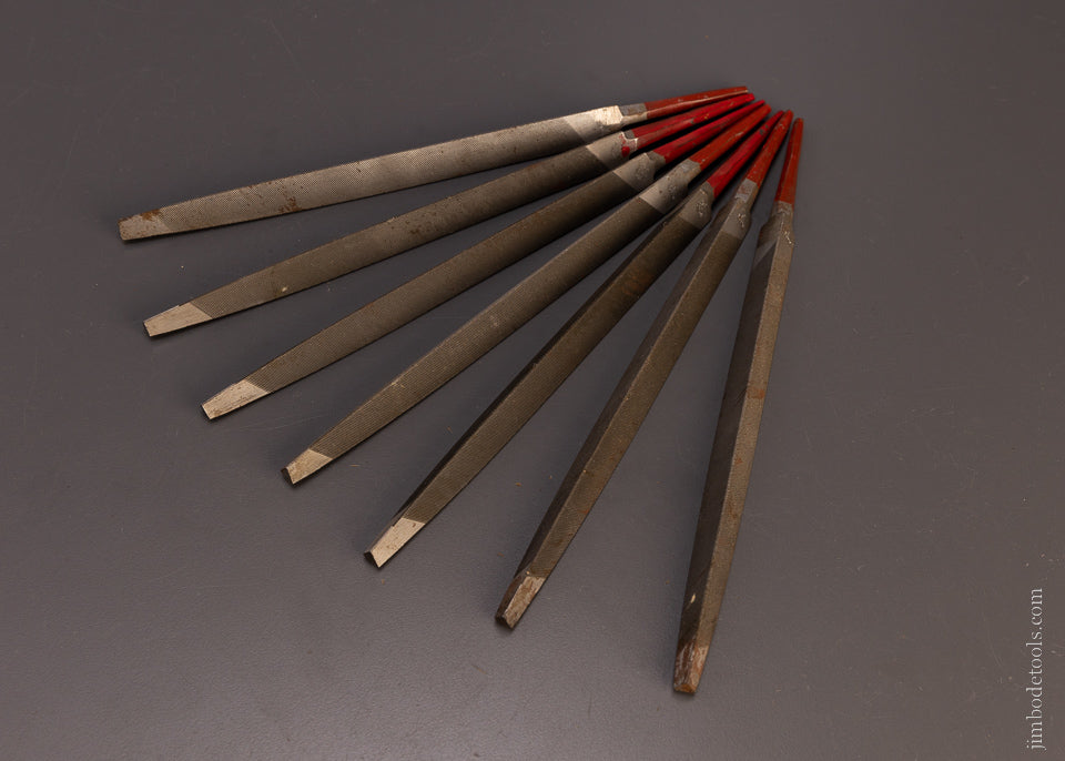 7 New SIMONDS Saw Files 8 Inch Regular Taper U.S.A. - 107528