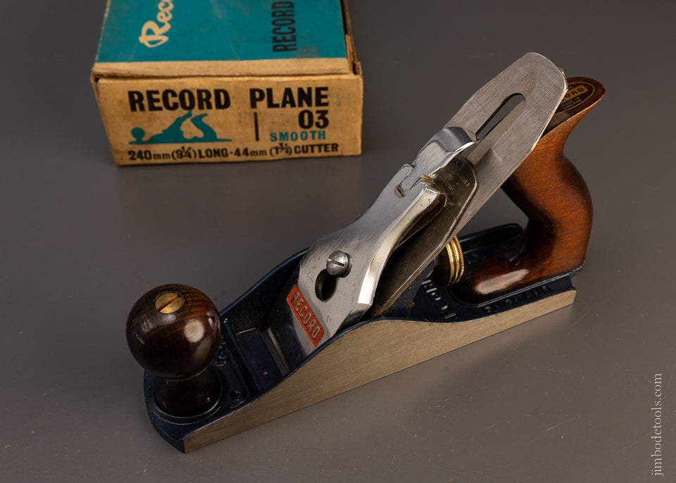 RECORD No. 03 Smooth Plane Mint in Box - 107531