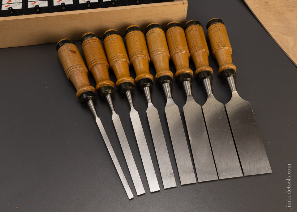 Mint in Box NOOITGEDAGT Bevel Edge Chisel Set - 107555