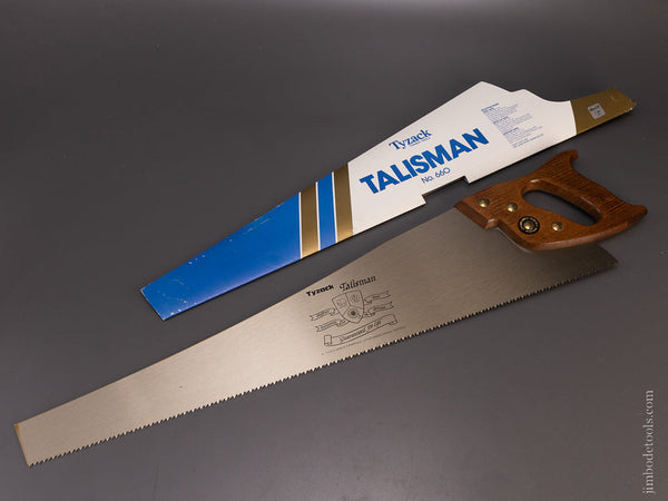 Dead Mint TYZACK Talisman No. 660 Hand Saw - 107562