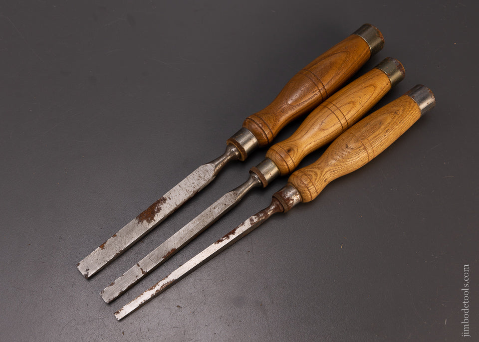 Extra Fine 1/4, 3/8 & 1/2 Inch Mortise Chisels HAMLET - 107574