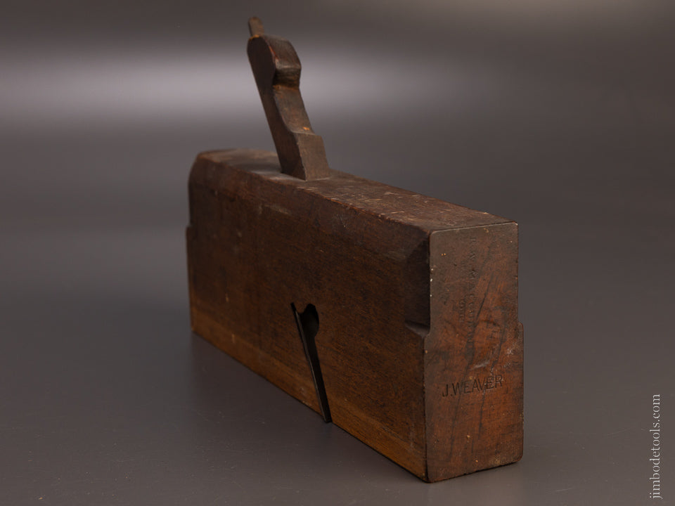 Rare & Fine “R.W. MACCUBBIN BALTIMORE” Skewed 1 5/8 Inch Rabbet Plane - 107585