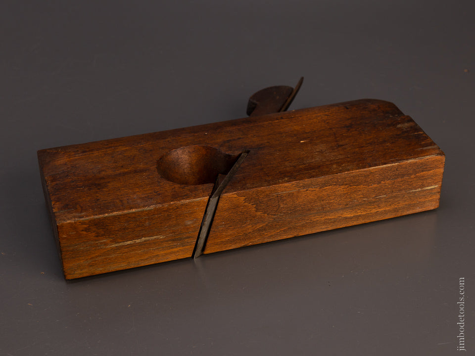 Rare & Fine “R.W. MACCUBBIN BALTIMORE” Skewed 1 5/8 Inch Rabbet Plane - 107585