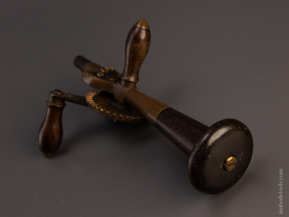 Elegant Brass Framed Hand Drill - 107593