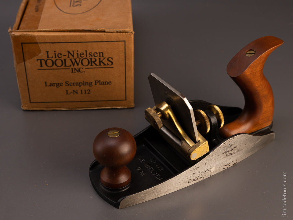 LIE NIELSEN No. 112 Large Scraper Plane Near Mint in Box OUT OF STOCK at Lie Nielsen - 107596