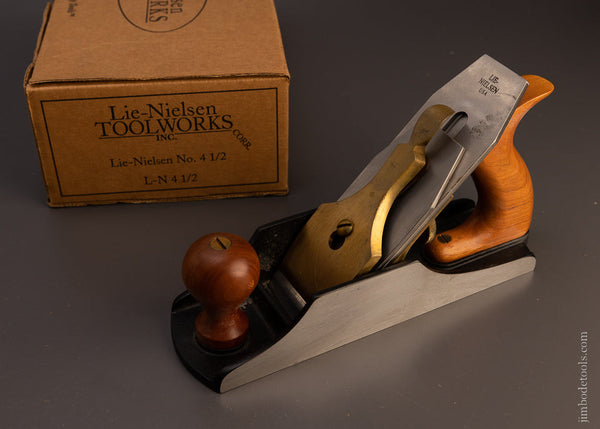 LIE NIELSEN No. 4 1/2C Plane Used, But Fine in Original Box - 107624