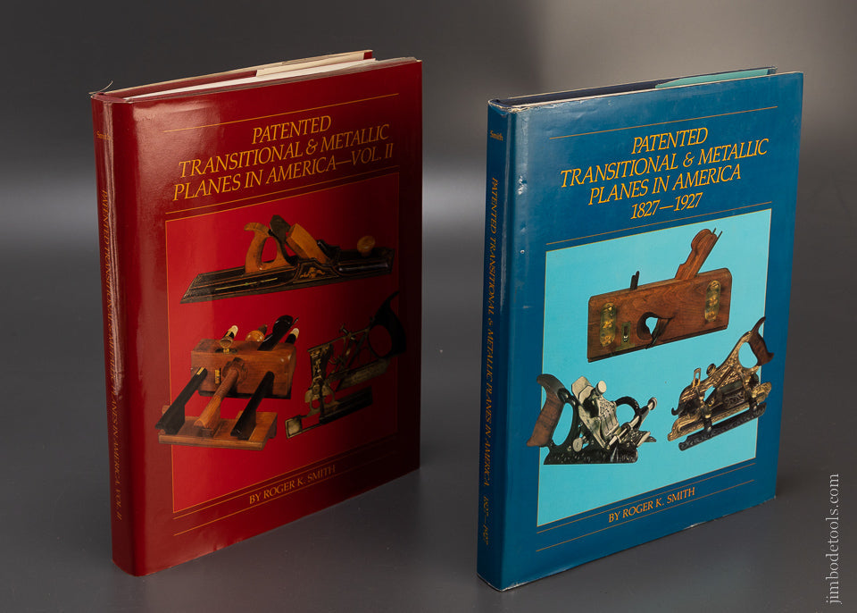 PTAMPIA Book Set:  PATENTED TRANSITIONAL & METALLIC PLANES IN AMERICA VOLUMES I & II by Roger K. Smith - 107632