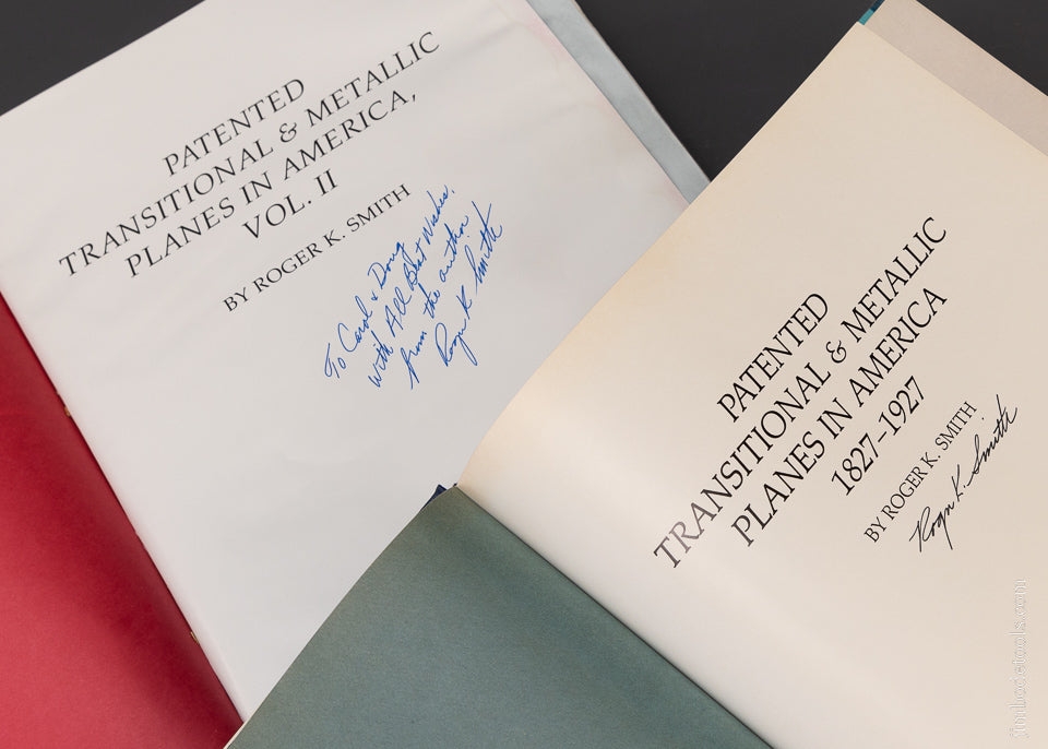 PTAMPIA Book Set:  PATENTED TRANSITIONAL & METALLIC PLANES IN AMERICA VOLUMES I & II by Roger K. Smith - 107632