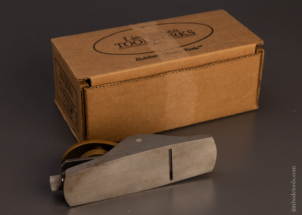 LIE NIELSEN No. 102 Low Angle Block Plane Used, But Fine in Original Box - 107641
