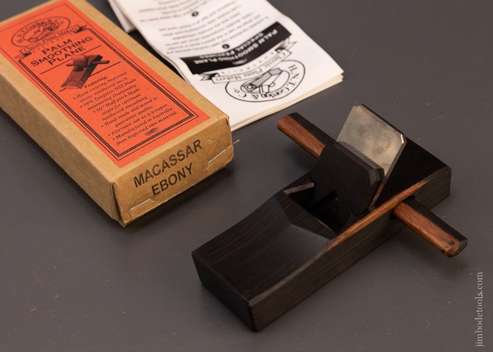 Palm Smooth Plane Ebony HNT GORDON Mint in Box - 107660