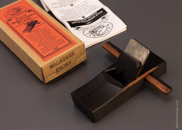 Palm Smooth Plane Ebony HNT GORDON Mint in Box - 107660