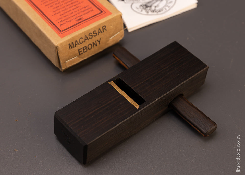 Palm Smooth Plane Ebony HNT GORDON Mint in Box - 107660