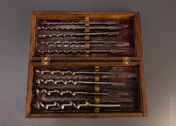 Good Working JAMES SWAN Bit Set in Box - 107669