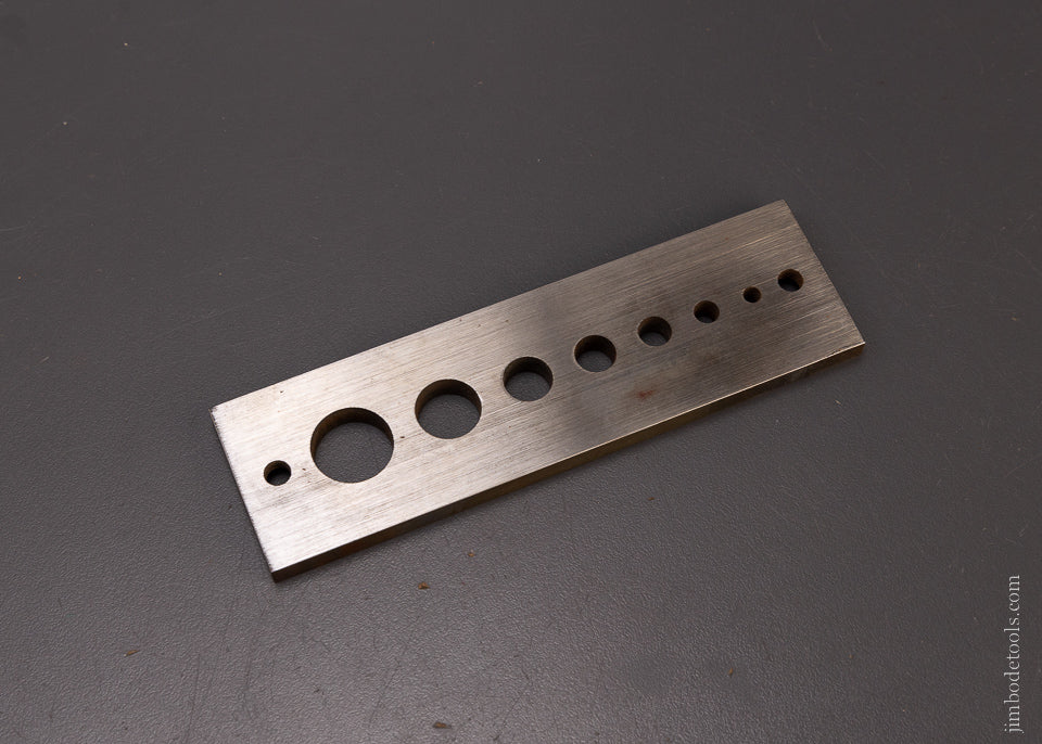 LIE NIELSEN Dowel Plate Mint in Wrapper - 107672