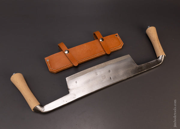 9 1/2 Inch Draw Knife with Sheath BARR - 107677