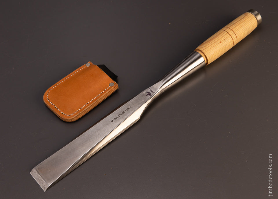 Forge Chisel 1 1/2 Inch Heavy Framing Chisel with Sheath BUFFALO TOOL FORGE - 10770 ...