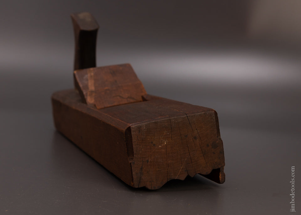 Spectacular 18th Century Yellow Birch Crown Moulding Plane - 107743