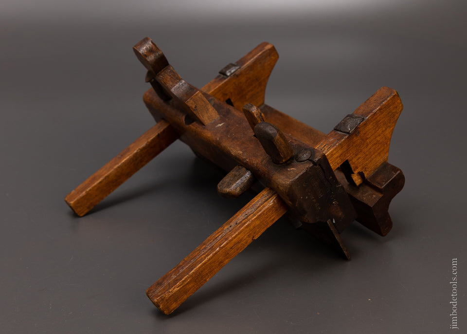 S. DOGGETT DEDHAMN 18th Century Yellow Birch Plow Plane - 107762