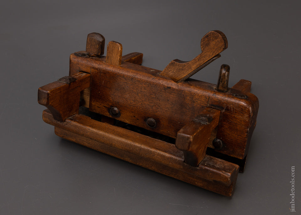 S. DOGGETT DEDHAMN 18th Century Yellow Birch Plow Plane - 107762