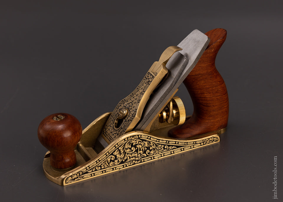 Engraved Bronze No. 1 Smooth Plane - 107772