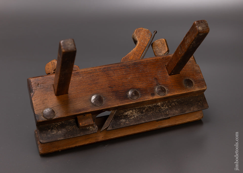 18th Century Undocumented Maker A. KING Plow Plane - 107775