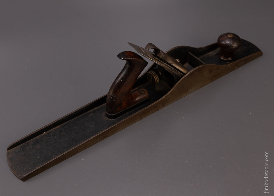 Fine STANLEY No. 7 Jointer Plane Type 2 Ca. 1869-72 Solid Nut & Cap - 107778