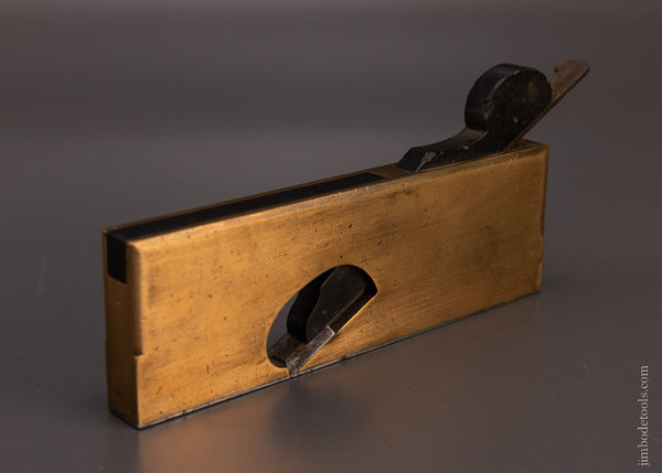 Gunmetal & Ebony Infill Rabbet Plane - 107782