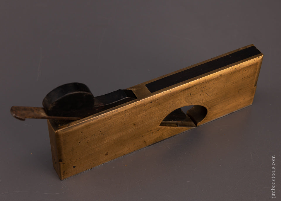 Gunmetal & Ebony Infill Rabbet Plane - 107782