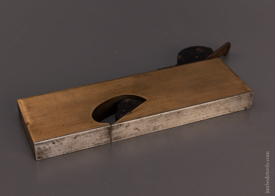 Gunmetal & Ebony Infill Rabbet Plane - 107782