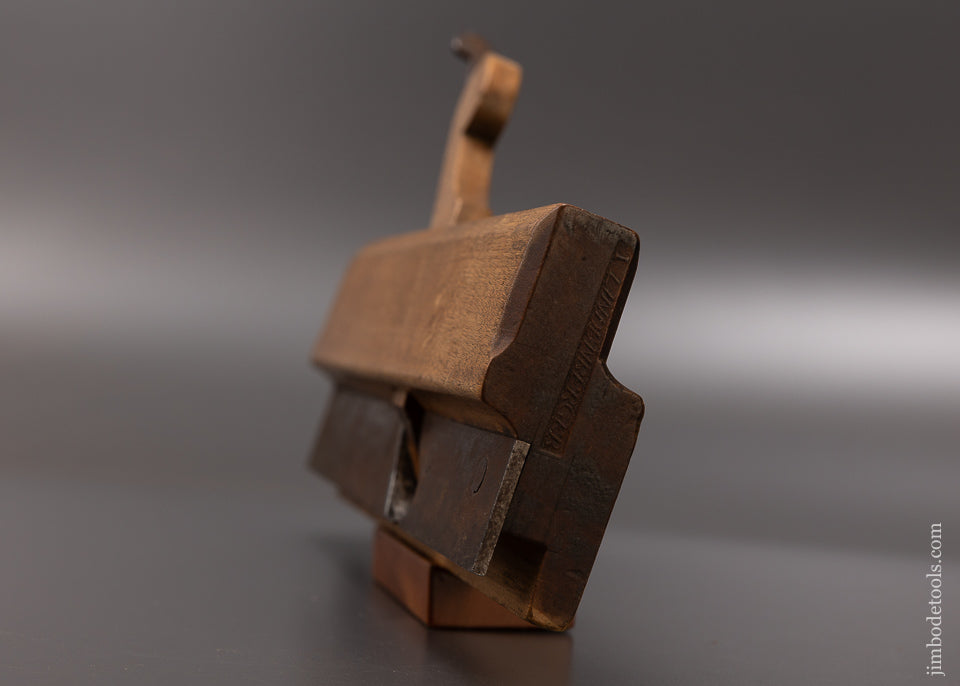 18th Century 10 Inch Yellow Birch Grooving Plane by I. LINDENBERGER - 107785