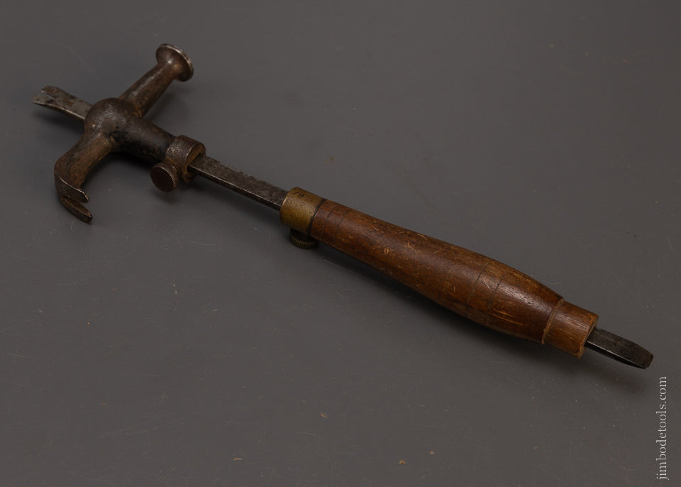 Rare THAYER’S PATENT June 24, 1862 Combination Tool Hammer - 107806