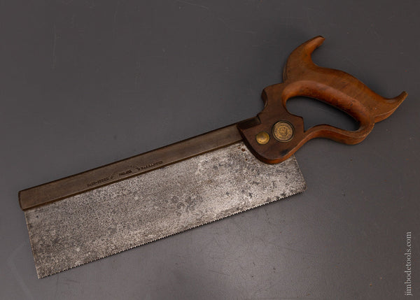 Fine HENRY DISSTON 10 Inch Back Saw - 107845