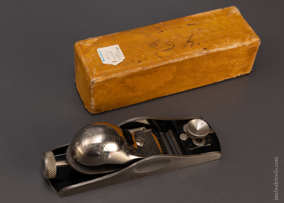 STANLEY No. 65 Low Angle Block Plane Mint in Box - 107872