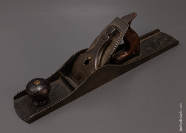 Type 2 STANLEY No. 6 Bench Plane Ca. 1869-72 Solid Nut & Cap - 107881
