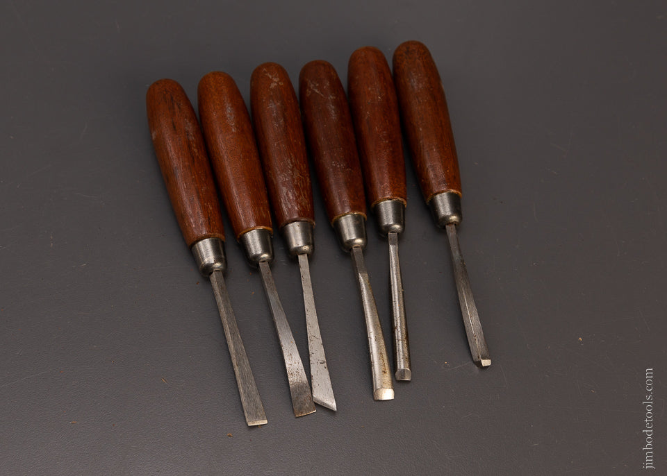 MARPLES No. 153 Set of 6 Small Carving Tools Mint in Box - 107888 – Jim ...