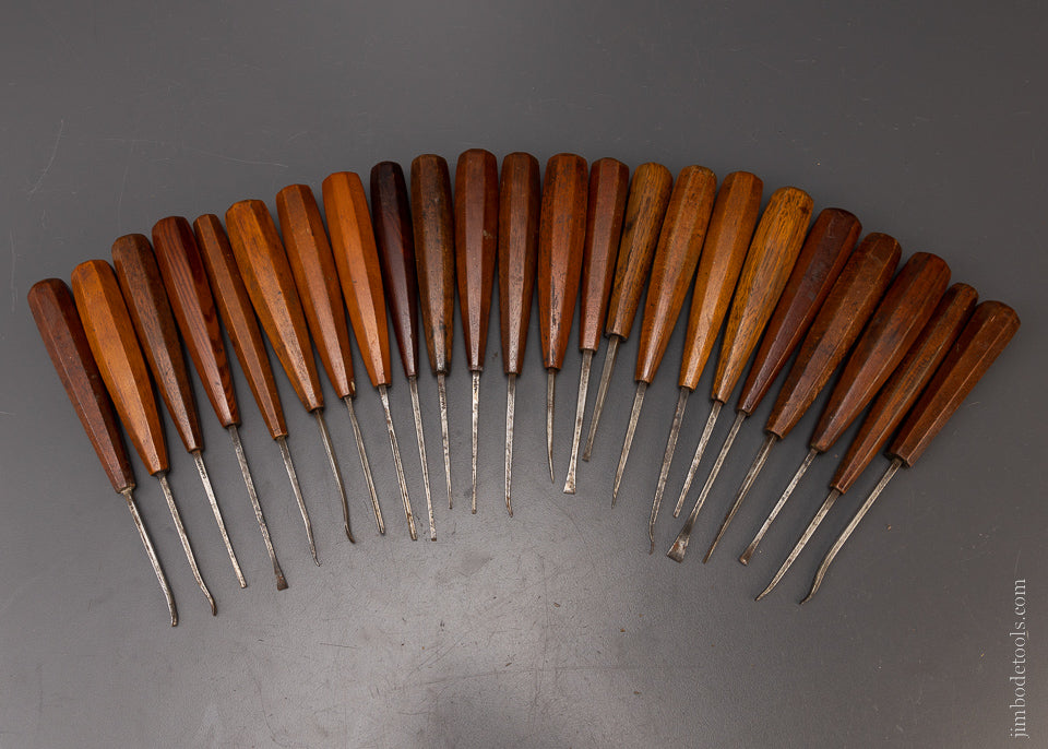 23 C. MAIERS Carving Chisels Gouges - 107898