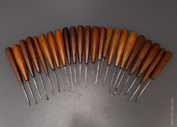 23 C. MAIERS Carving Chisels Gouges - 107898