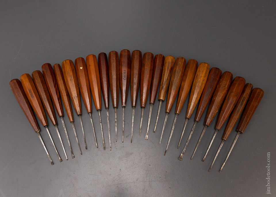 23 C. MAIERS Carving Chisels Gouges - 107898